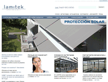 Tablet Screenshot of lamitek.net